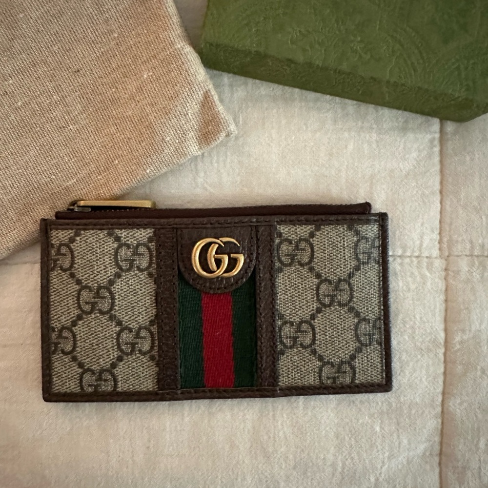 Gucci Ophidia GG Credit Card Wallet